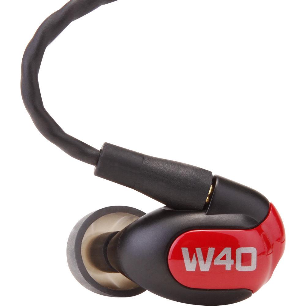 Westone W40 Four-Driver True-Fit Earphones with MMCX Audio and MFi Cables