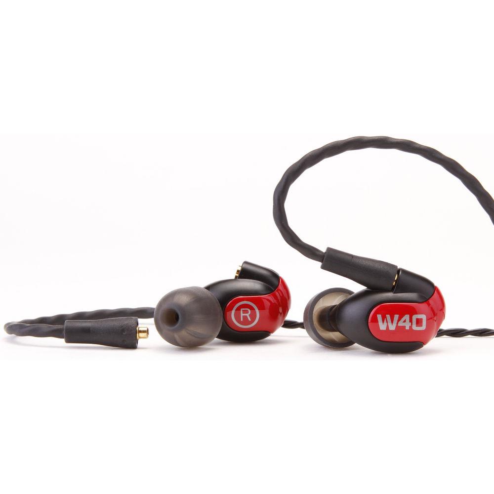 Westone W40 Four-Driver True-Fit Earphones with MMCX Audio and MFi Cables