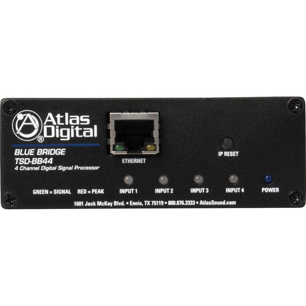 Atlas Sound TSD BlueBridge 4 Input 4 Output DSP Audio Processor
