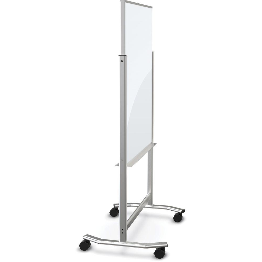 Balt Visionary Move Mobile Magnetic Glass Whiteboard