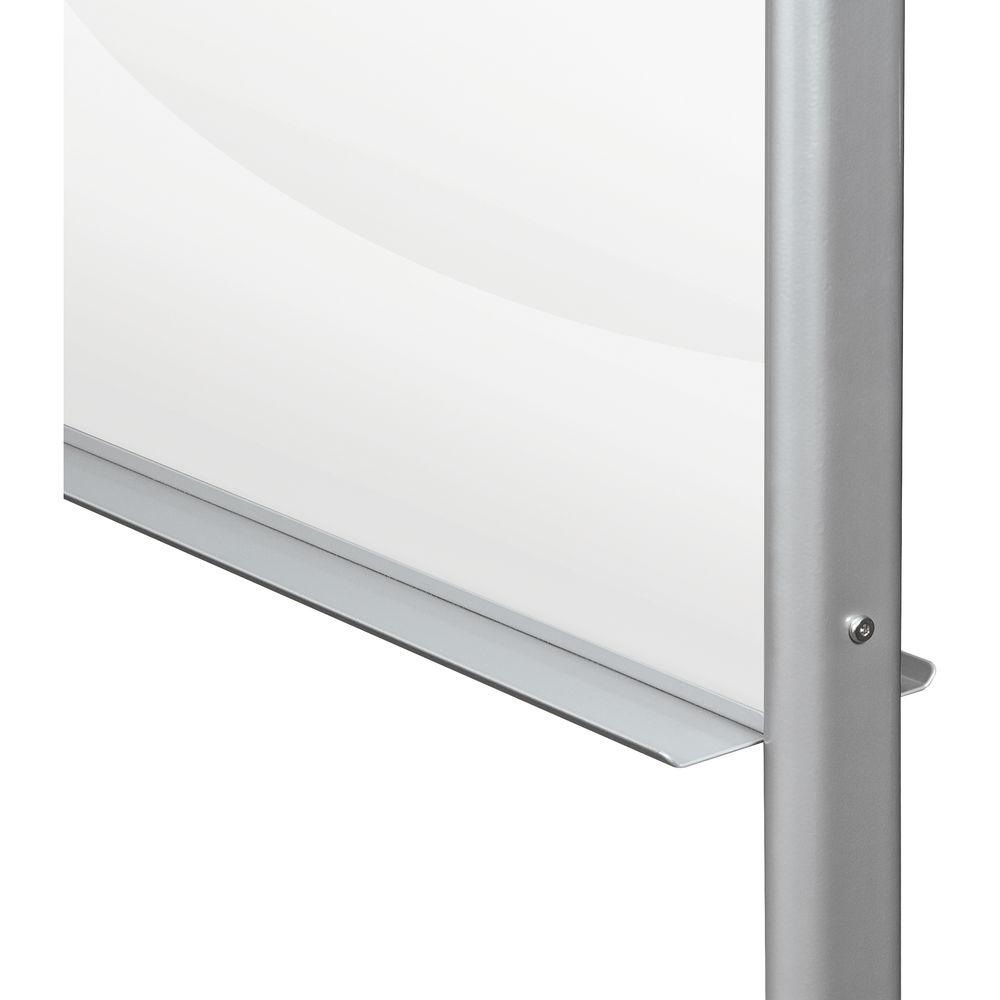 Balt Visionary Move Mobile Magnetic Glass Whiteboard