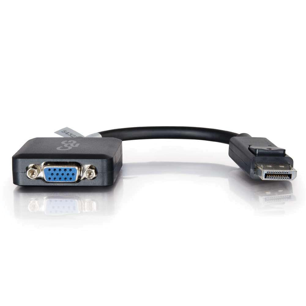 C2G DisplayPort Male to 15-Pin VGA Female Adapter Converter