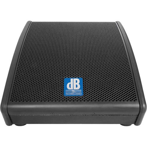 dB Technologies FLEXSYS FM10 10" 400W Active Coaxial Stage Monitor Wedge