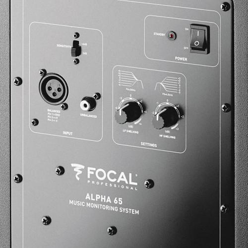 Focal Alpha 65 Active 2-Way 6.5" Near Field Professional Monitoring Speaker