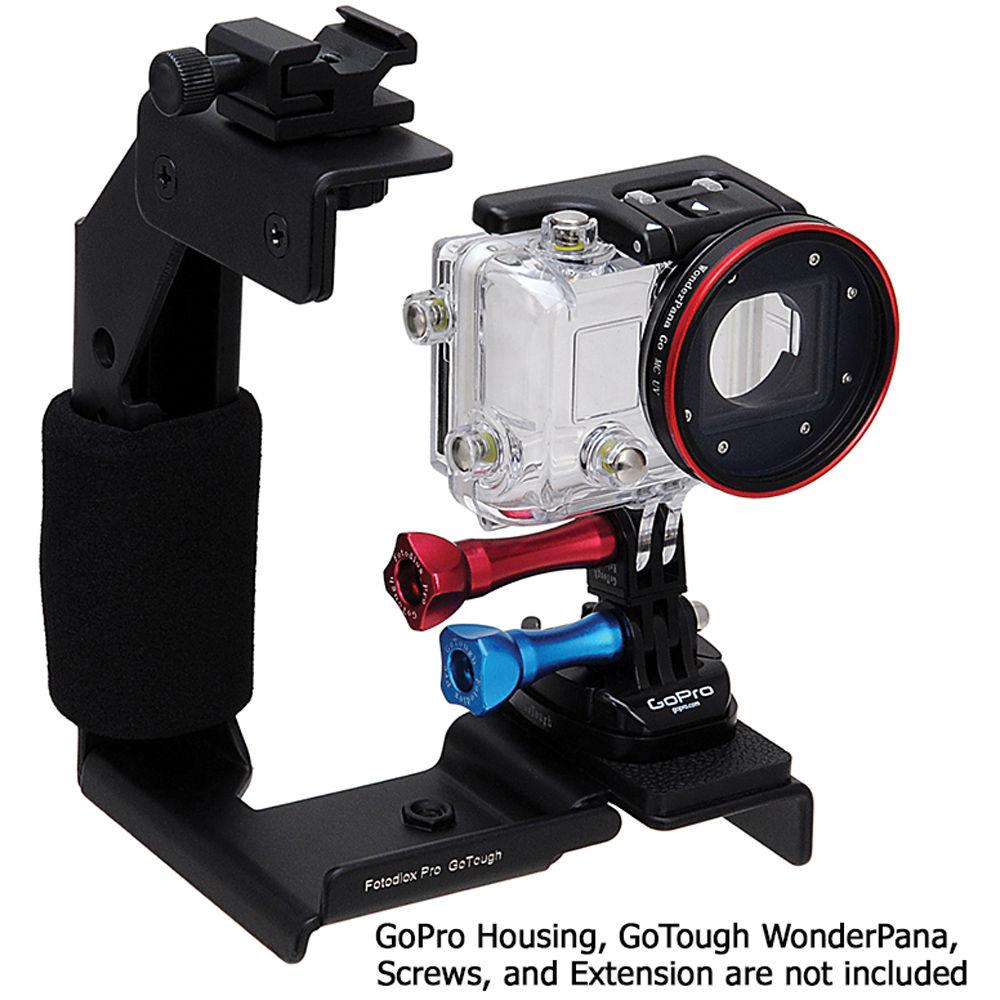 FotodioX GoTough Grip with Quick Release Tripod Base Mount for GoPro Cameras
