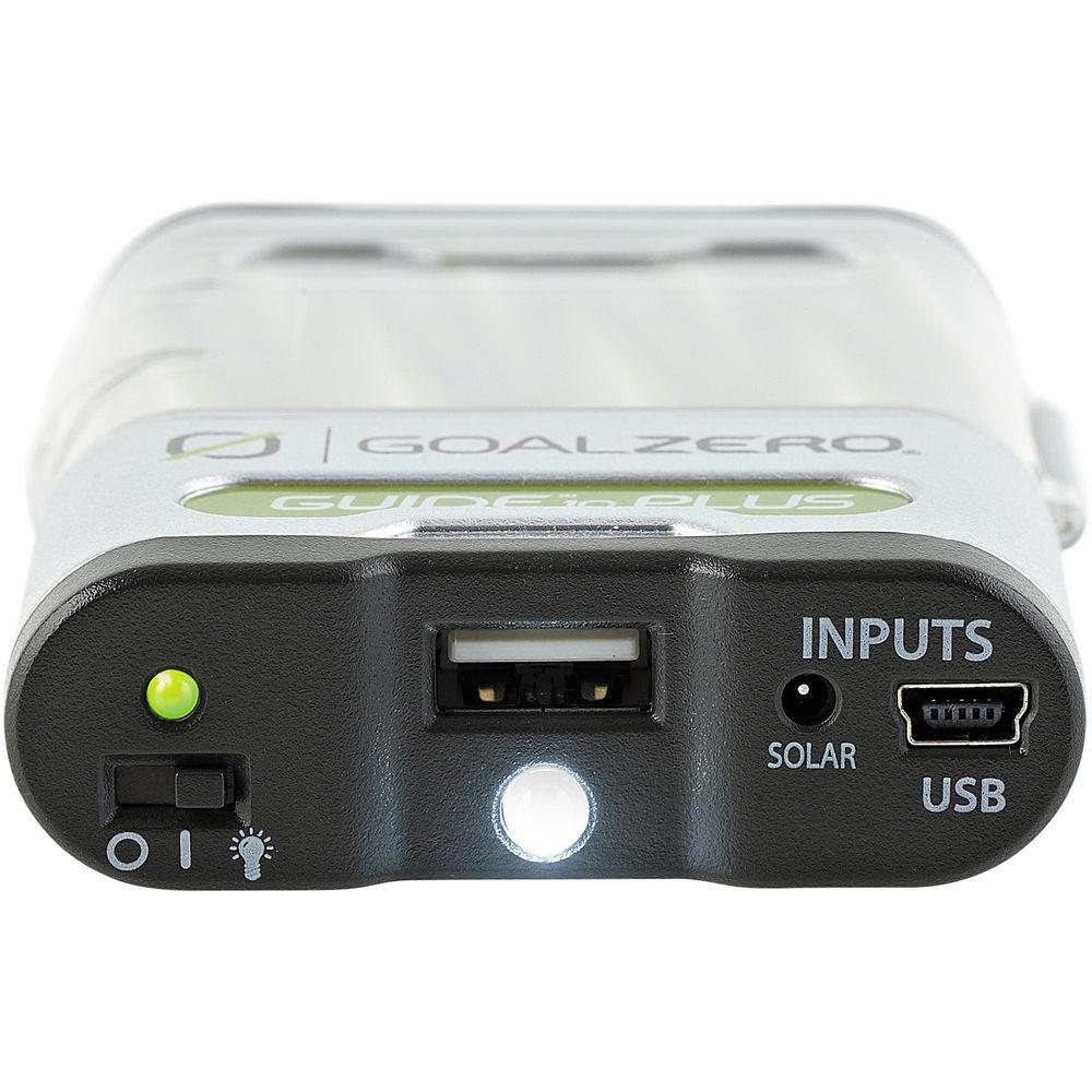 GOAL ZERO Guide 10 Plus Power Pack Kit With AA Batteries