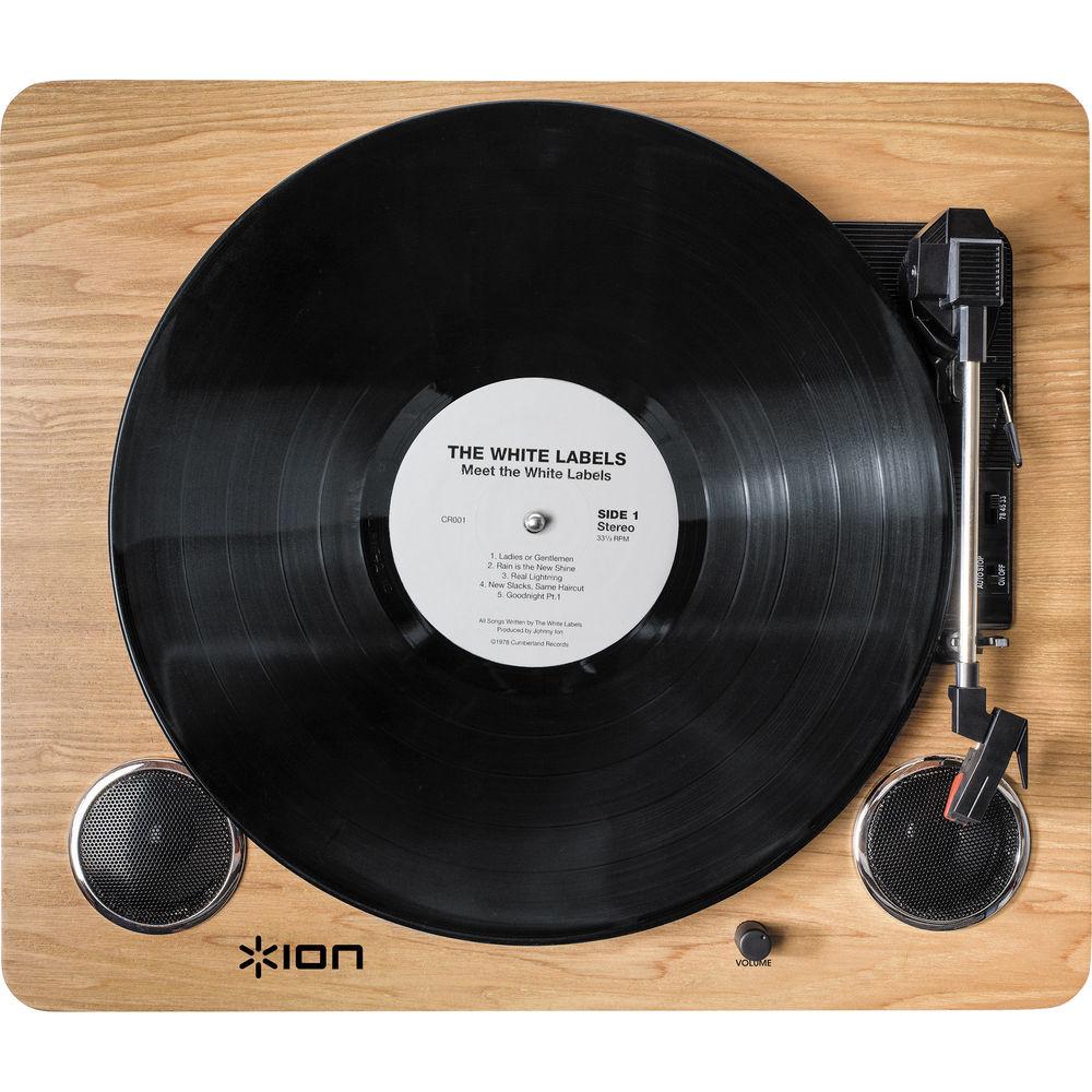 ION Audio Archive LP Digital Conversion Turntable With Stereo Speakers