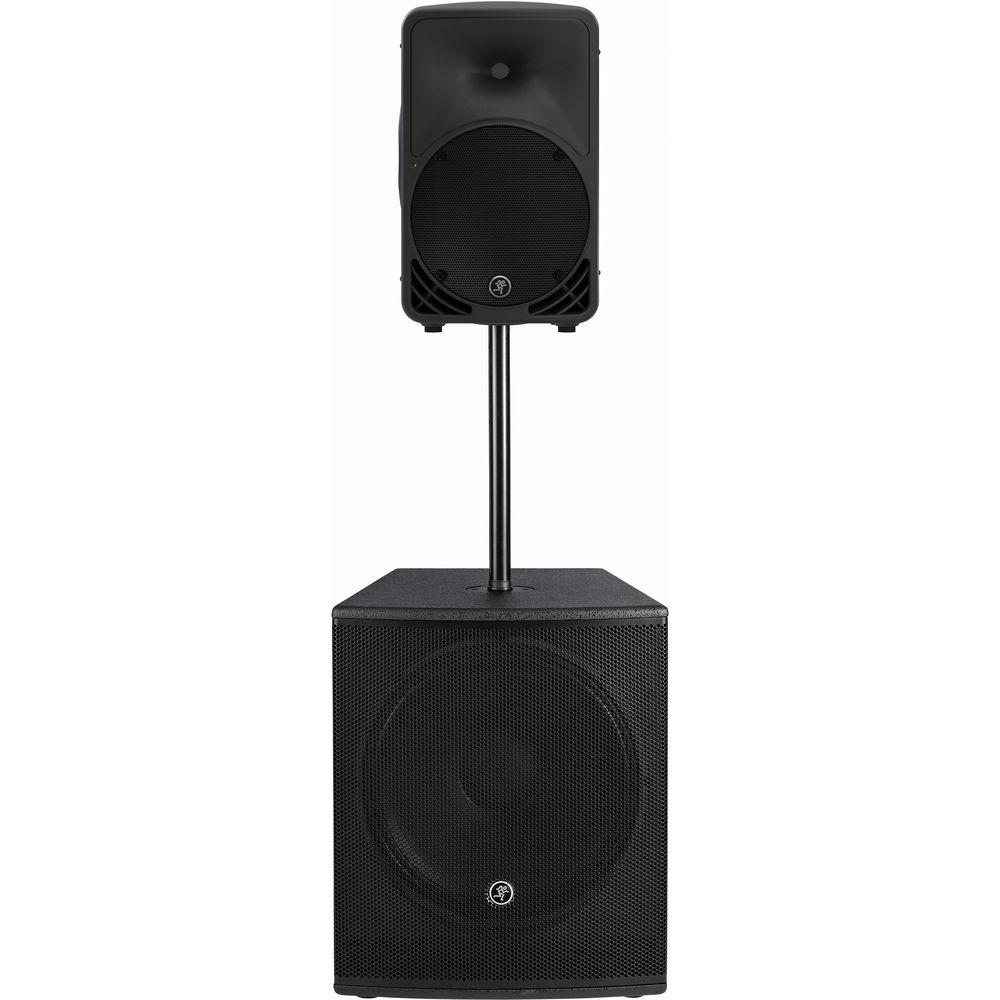 Mackie SRM350 - 1000W 10" Portable Powered Loudspeaker