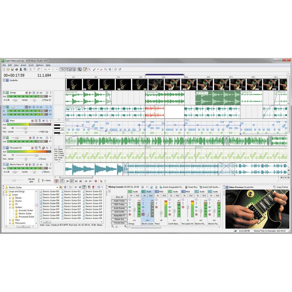 MAGIX Entertainment ACID Music Studio 10 - Music Production Platform