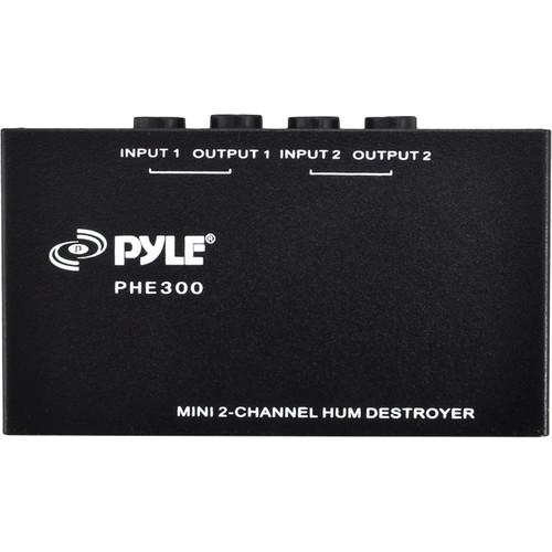 Pyle Pro PHE300 Mini 2-Channel Hum Destroyer, Pyle, Pro, PHE300, Mini, 2-Channel, Hum, Destroyer