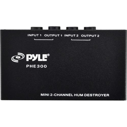 Pyle Pro PHE300 Mini 2-Channel Hum Destroyer