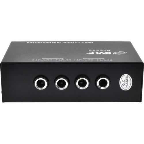 Pyle Pro PHE300 Mini 2-Channel Hum Destroyer