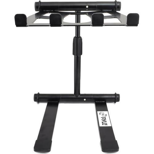 Pyle Pro PLPTS55 Universal Portable Foldable Professional DJ Laptop Stand with Telescopic Height Adjustment