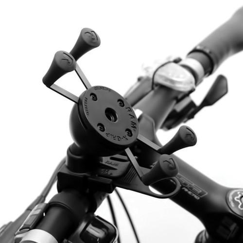 RAM MOUNTS EZ-Strap Rail Mount with Universal X-Grip Cell Phone Holder