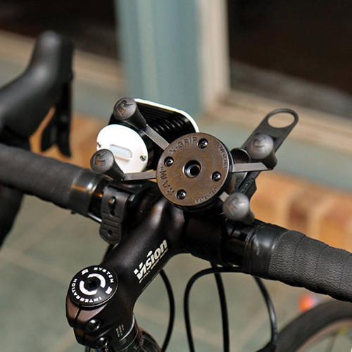 RAM MOUNTS EZ-Strap Rail Mount with Universal X-Grip Cell Phone Holder