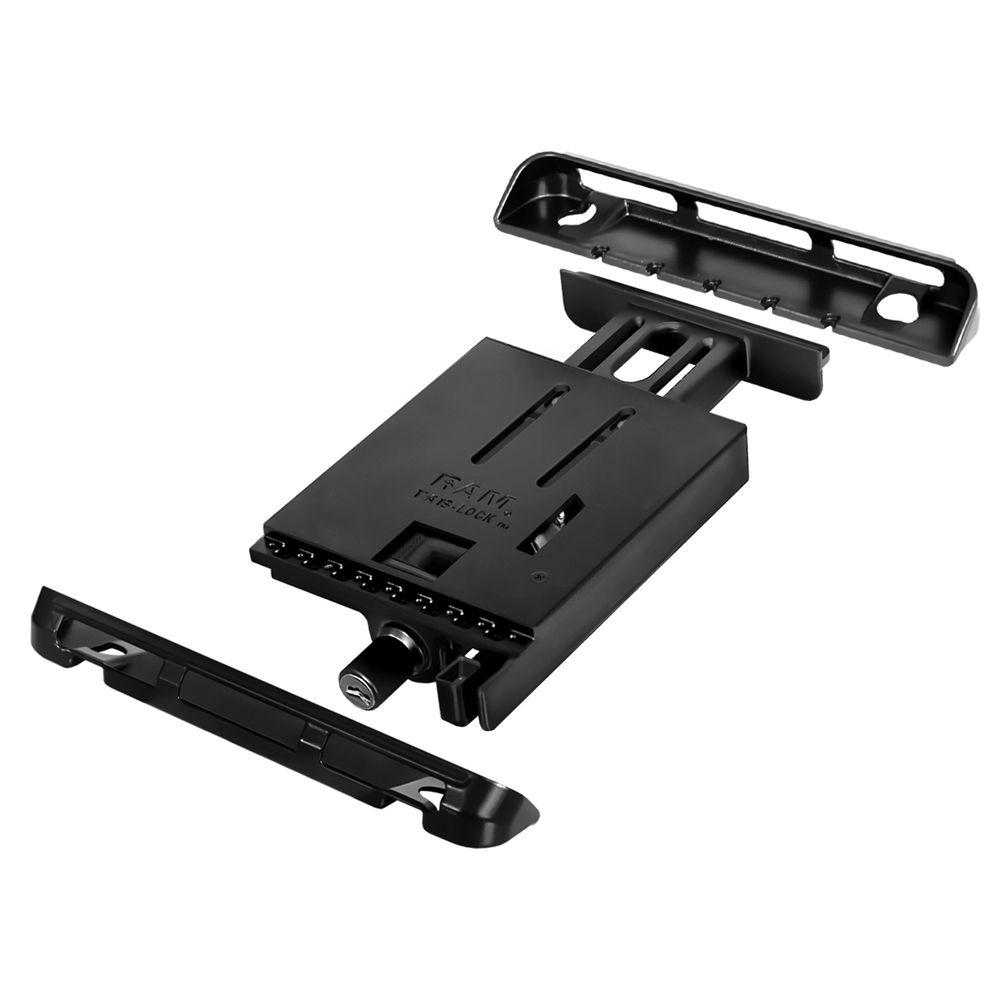 RAM MOUNTS Tab-Lock Locking Cradle for Apple iPads 1, 2, 3, or 4 & HP TouchPad with or without a Protective Case
