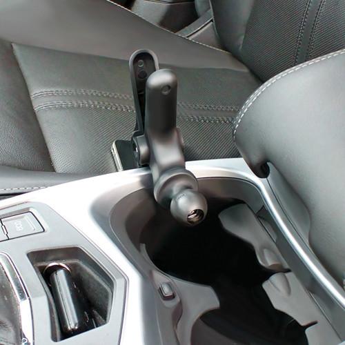 RAM MOUNTS Universal Medium Tough-Clamp with 1" Diameter Rubber Ball