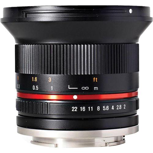 Rokinon 12mm f 2.0 NCS CS Lens for Micro Four Thirds Mount