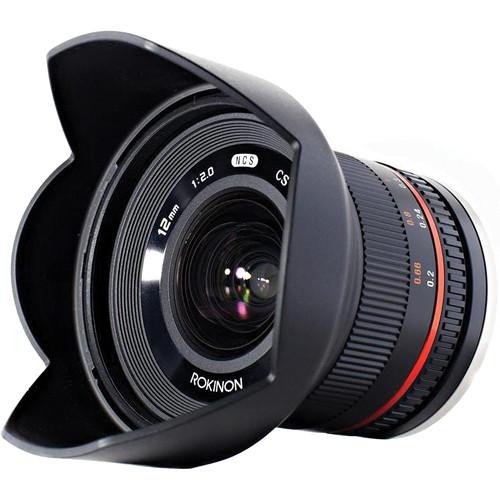 Rokinon 12mm f 2.0 NCS CS Lens for Sony E-Mount