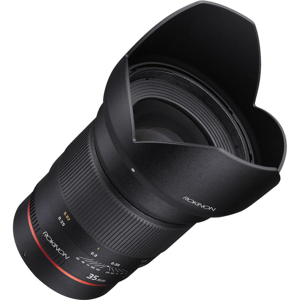 Rokinon 35mm f 1.4 AS UMC Lens for Canon EF