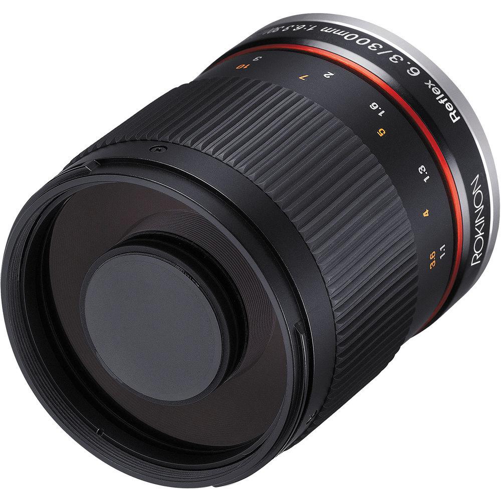 Rokinon Reflex 300mm f 6.3 UMC CS Lens for Canon EF