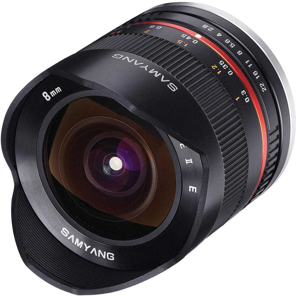 Samyang 8mm f 2.8 Fisheye II Lens for Fujifilm X Mount