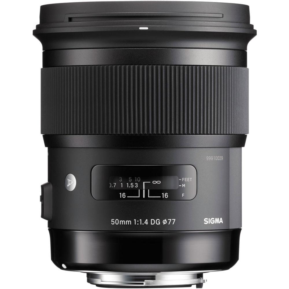 Sigma 50mm f 1.4 DG HSM Art Lens for Nikon F