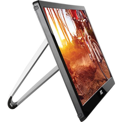 AOC e1659Fwu 16" Widescreen USB 3.1 Gen 1 Powered LED Backlit LCD Monitor