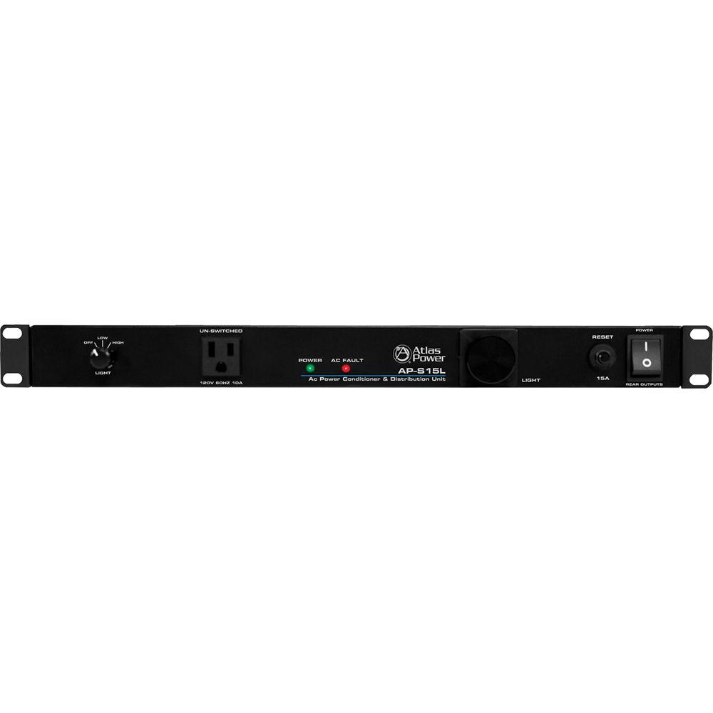 Atlas Sound AP-S15L 15A Power Conditioner and Distribution Unit