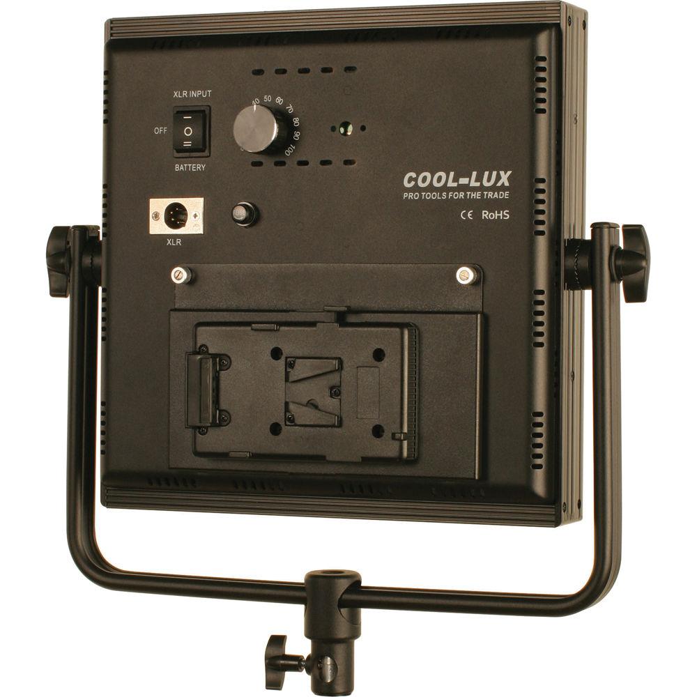 Cool-Lux CL4-4000DSV Daylight PRO Studio LED Spot 4-CL1000DSV Kit with V-Mount Battery Plates