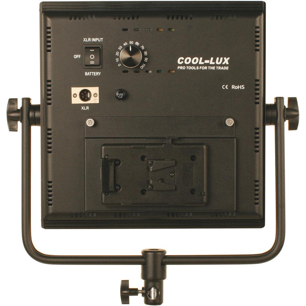 Cool-Lux CL4-4000DSV Daylight PRO Studio LED Spot 4-CL1000DSV Kit with V-Mount Battery Plates