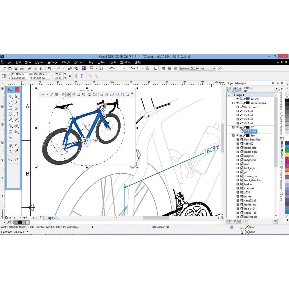Corel CorelDRAW Technical Suite X6 DVD