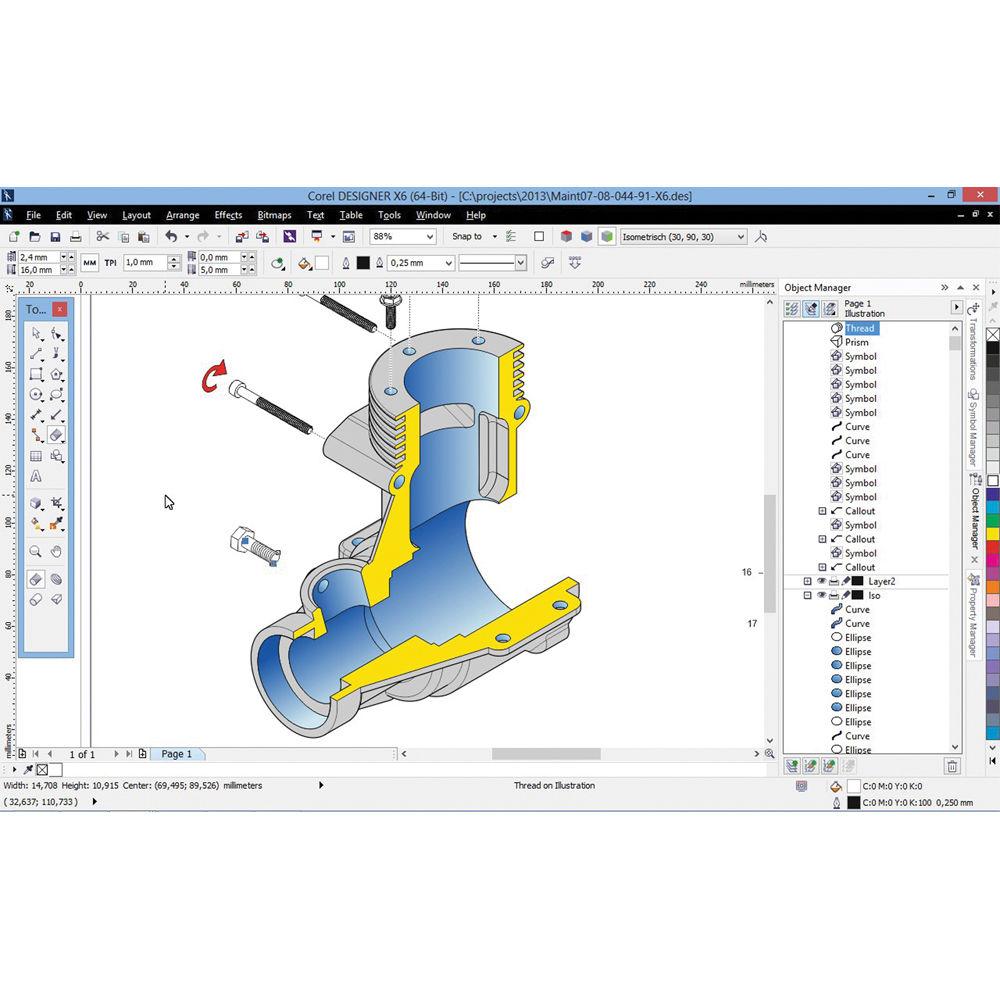 Corel CorelDRAW Technical Suite X6 DVD