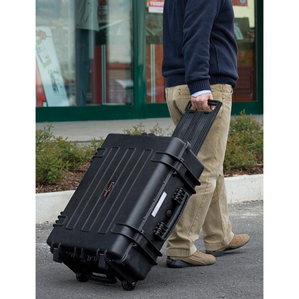 Explorer Cases Large Hard Case 5823 B with Foam & Wheels