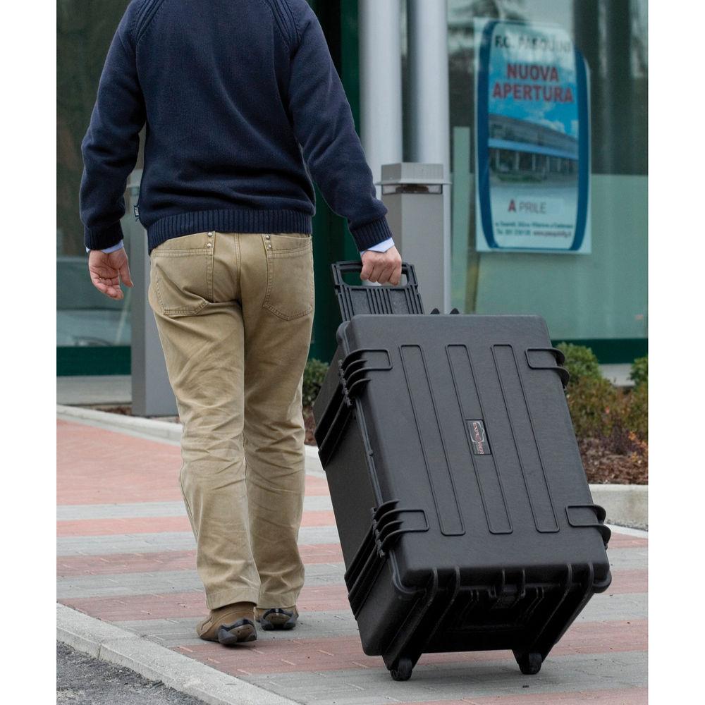 Explorer Cases Large Hard Case 5833 B with Foam & Wheels