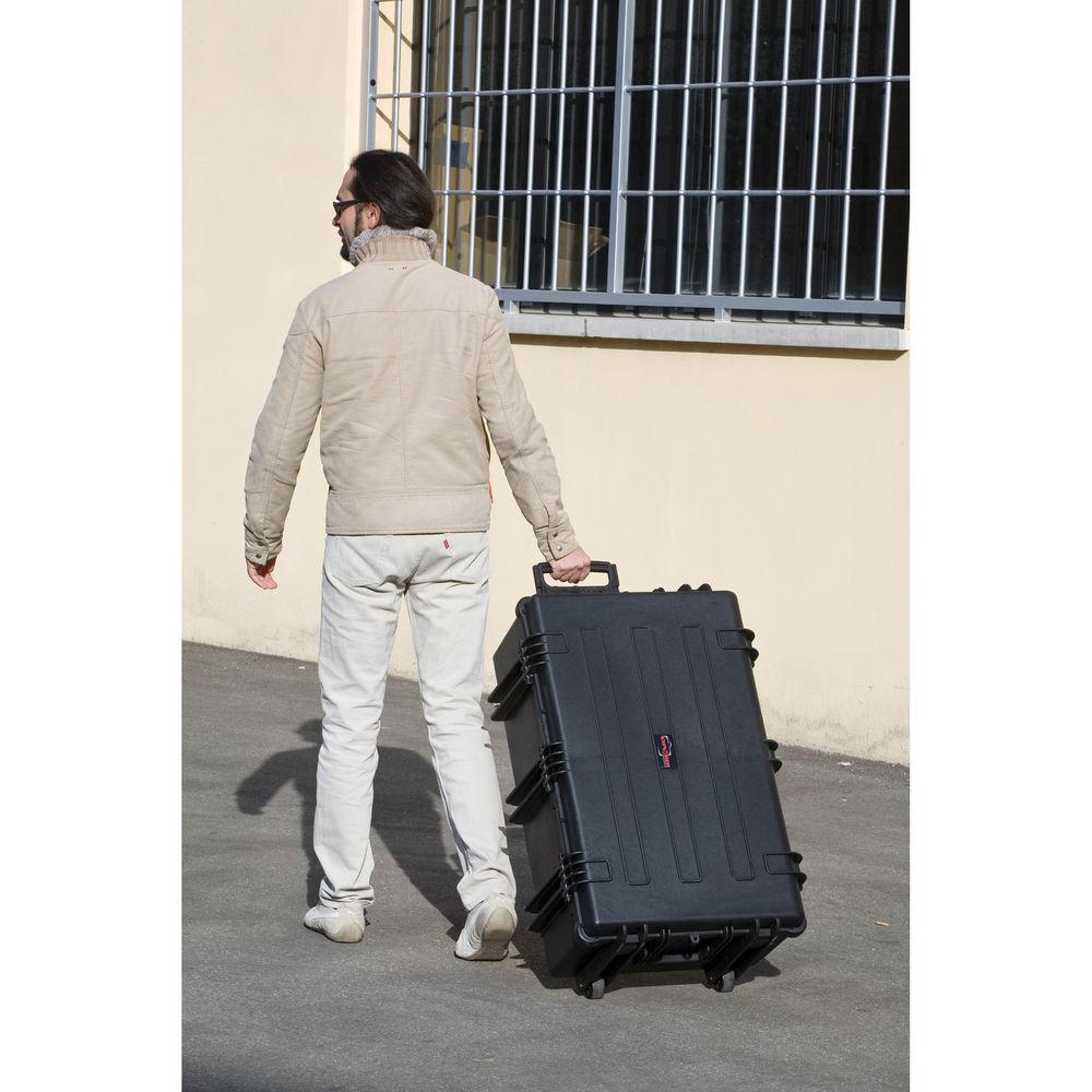 Explorer Cases Large Hard Case 7630 B with Foam & Wheels