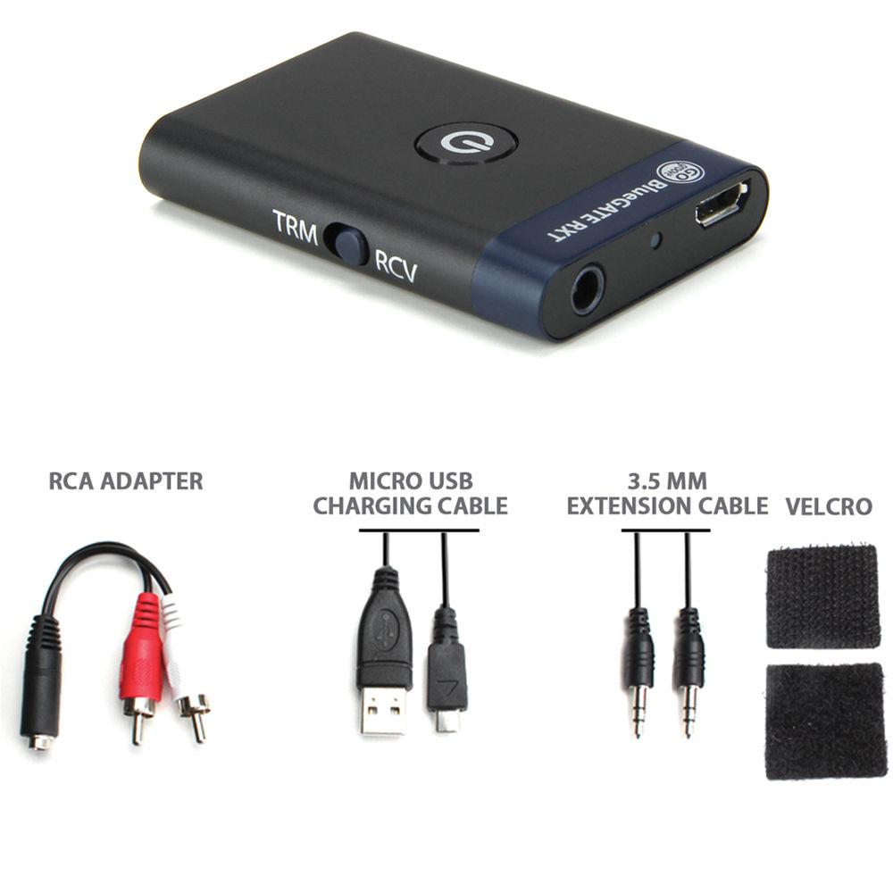 GOgroove BlueGATE RXT 2-in-1 Bluetooth Wireless Receiver and Transmitter