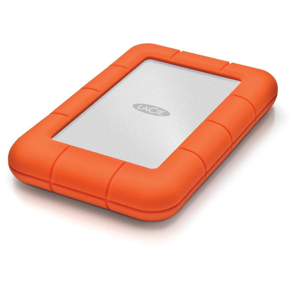 LaCie 2TB Rugged Mini Portable Hard Drive