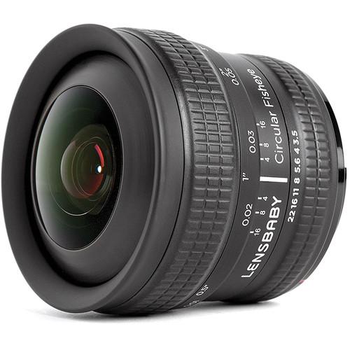 Lensbaby 5.8mm f 3.5 Circular Fisheye Lens for Nikon F
