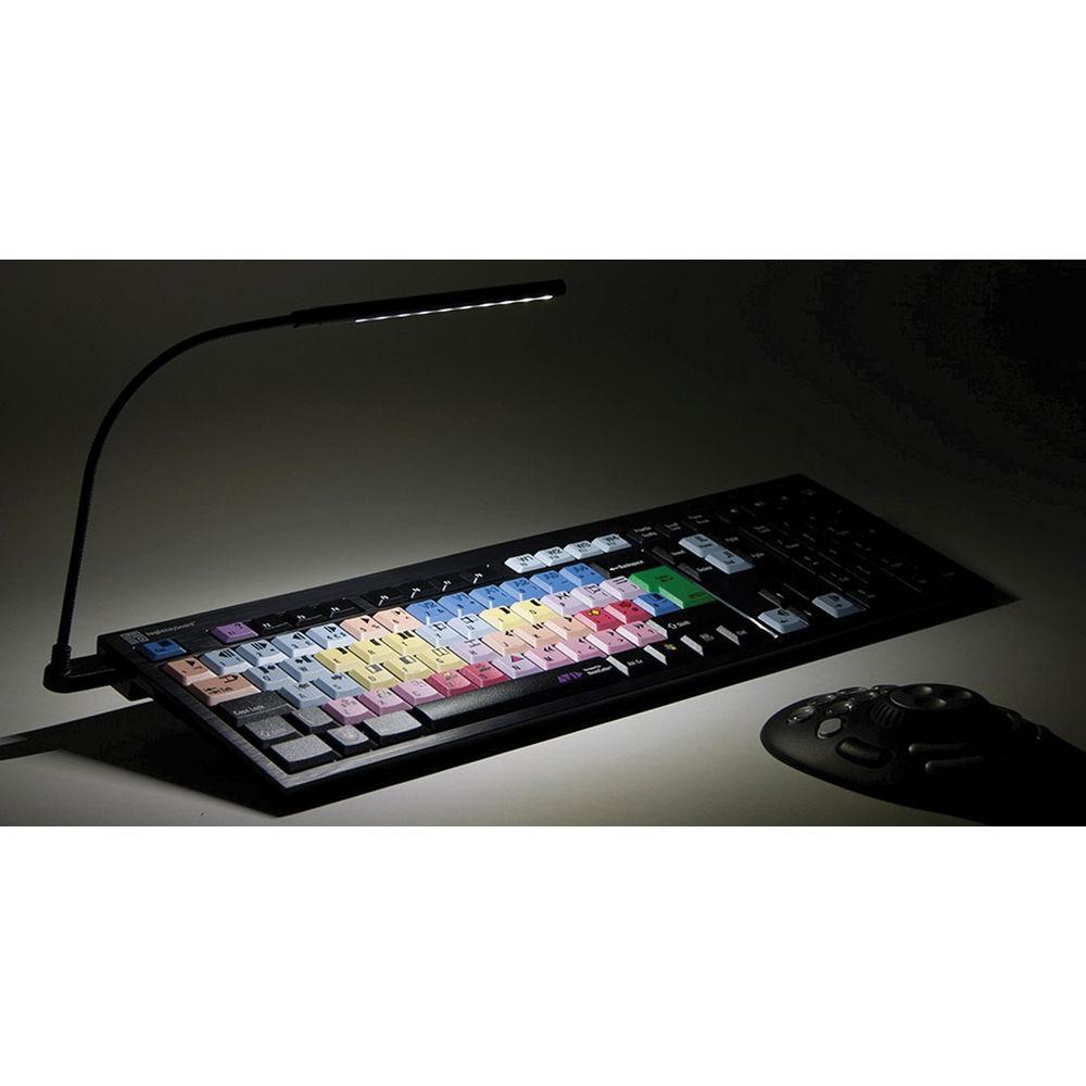 LogicKeyboard Avid NewsCutter American English Black Slim Line Keyboard