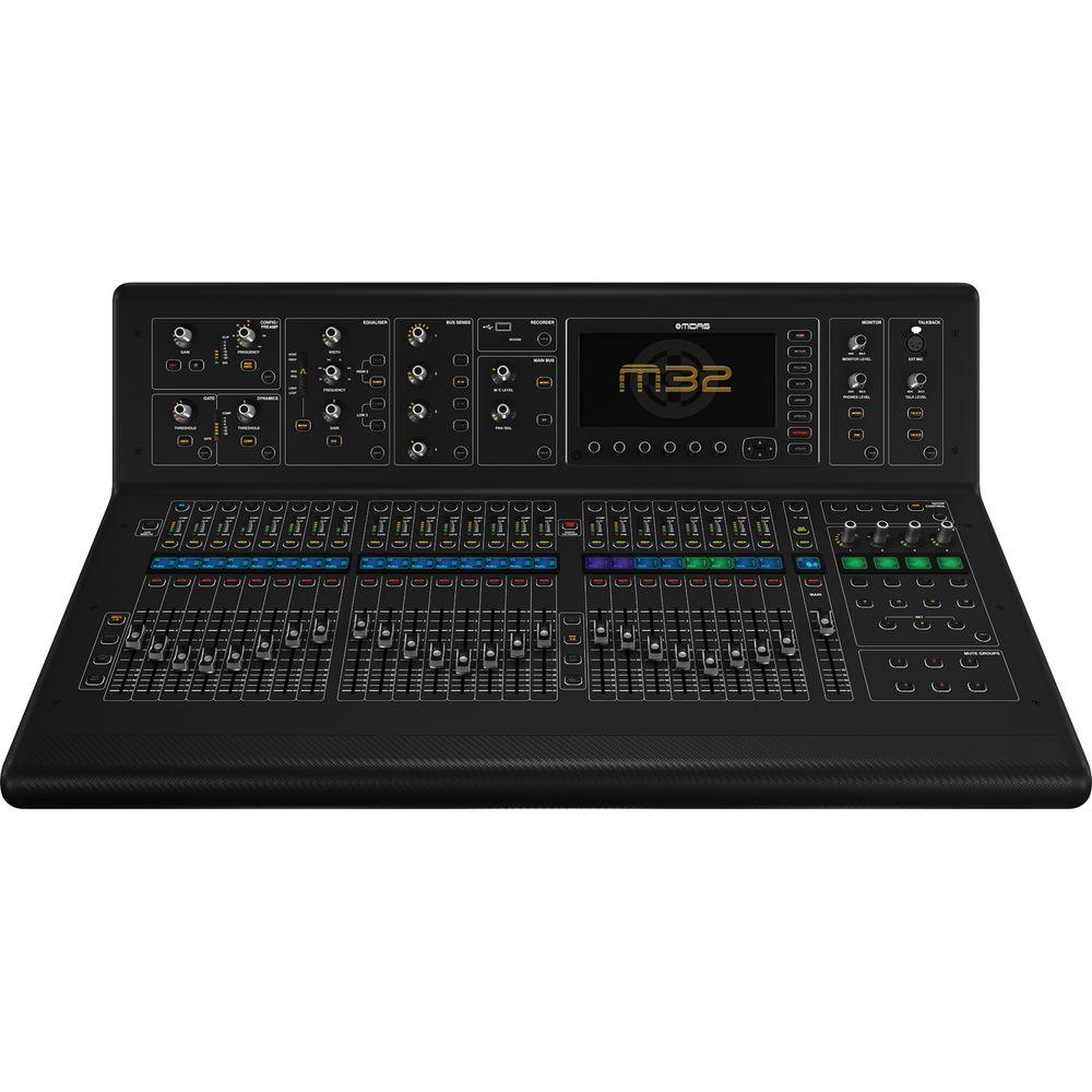 Midas M32-IP Digital Console For Live Performance and Studio Recording