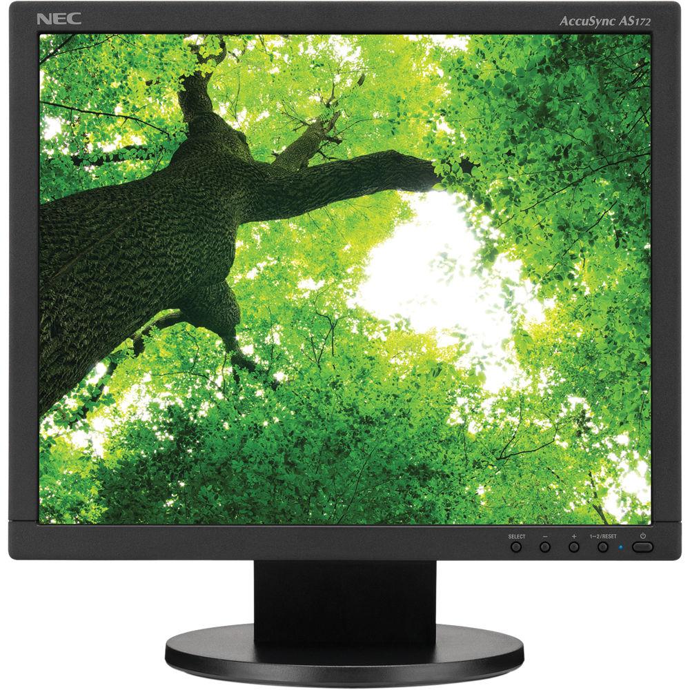 NEC AS172-BK 17" LED Backlit LCD Monitor