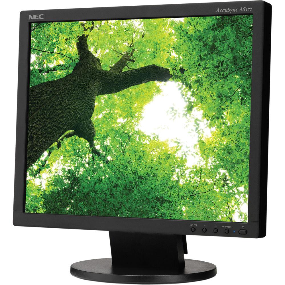 NEC AS172-BK 17" LED Backlit LCD Monitor