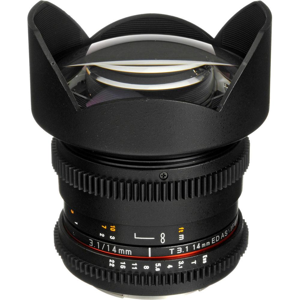 Rokinon 14mm T3.1 Cine ED AS IF UMC Lens for Micro Four Thirds Mount
