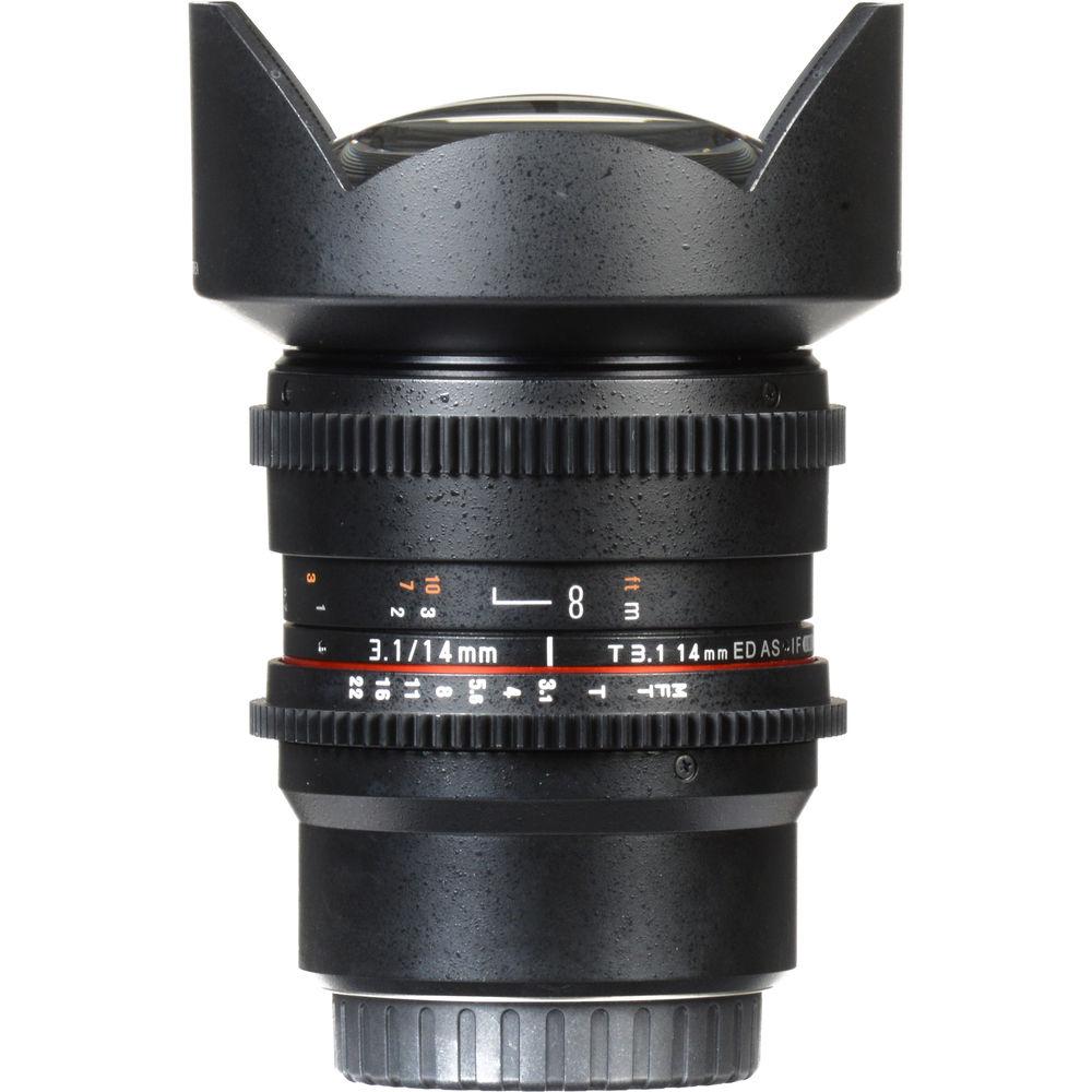 Rokinon 14mm T3.1 Cine ED AS IF UMC Lens for Micro Four Thirds Mount
