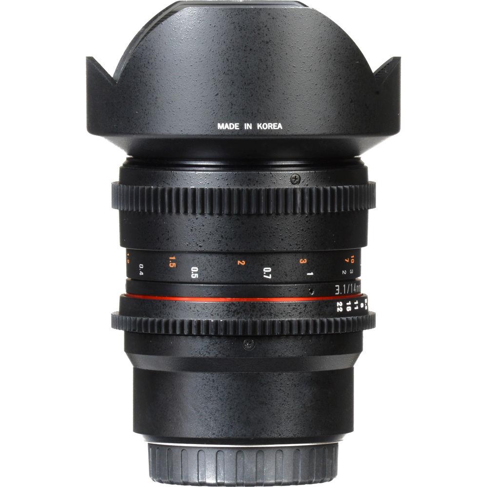Rokinon 14mm T3.1 Cine ED AS IF UMC Lens for Micro Four Thirds Mount