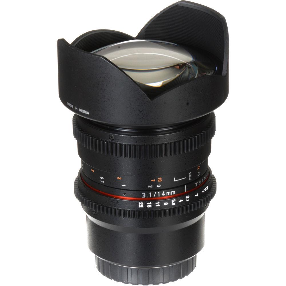 Rokinon 14mm T3.1 Cine ED AS IF UMC Lens for Micro Four Thirds Mount
