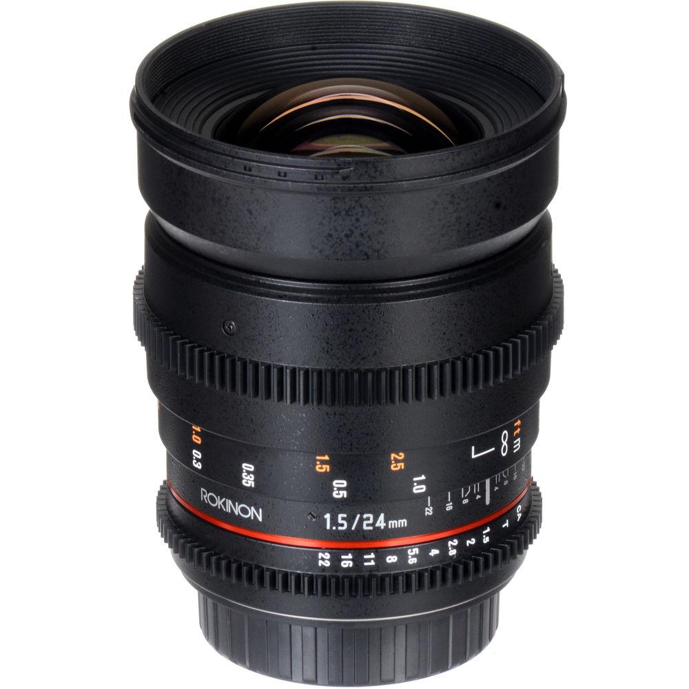 Rokinon 24mm T1.5 Cine ED AS IF UMC Lens for Micro Four Thirds Mount