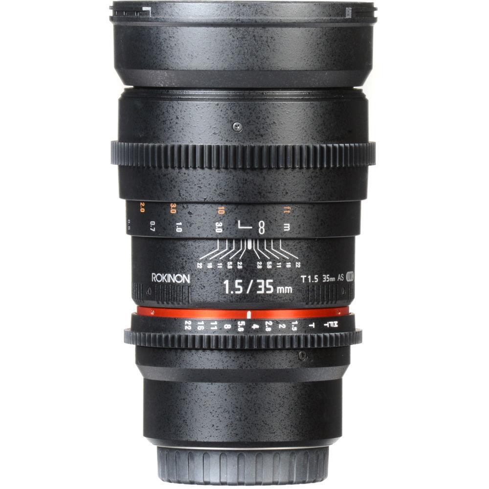 Rokinon 35mm T1.5 Cine AS UMC Lens for Micro Four Thirds Mount