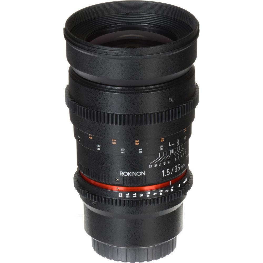 Rokinon 35mm T1.5 Cine AS UMC Lens for Micro Four Thirds Mount